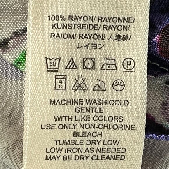 Free People Psychedelic Floral Dress SP Boho Festival Party Rave Art Fun Vibes - Picture 9 of 13